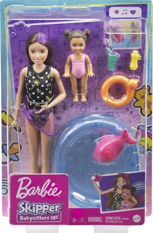 Barbie Toys Barbie Skipper Babysitters Inc Dolls and Playset