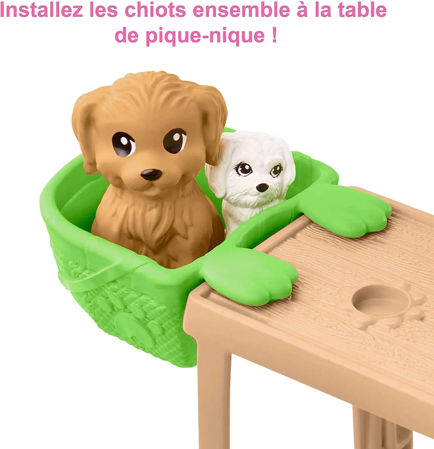 Barbie Toys Barbie Toys, Chelsea Doll and Accessories, Skatepark Playset with 2 Puppies
