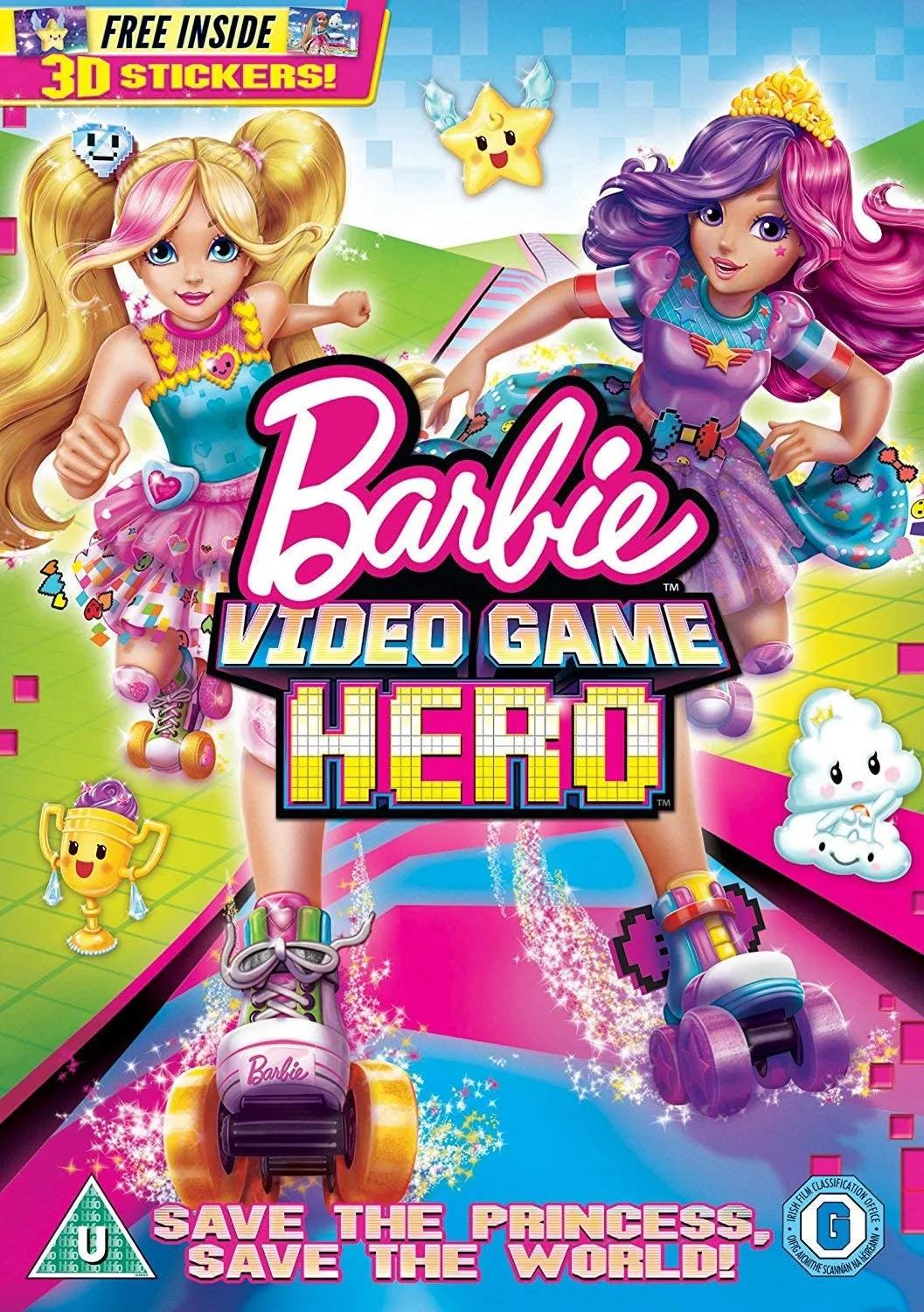 Barbie Toys Barbie Video Game Hero (includes free stickers) [2017]