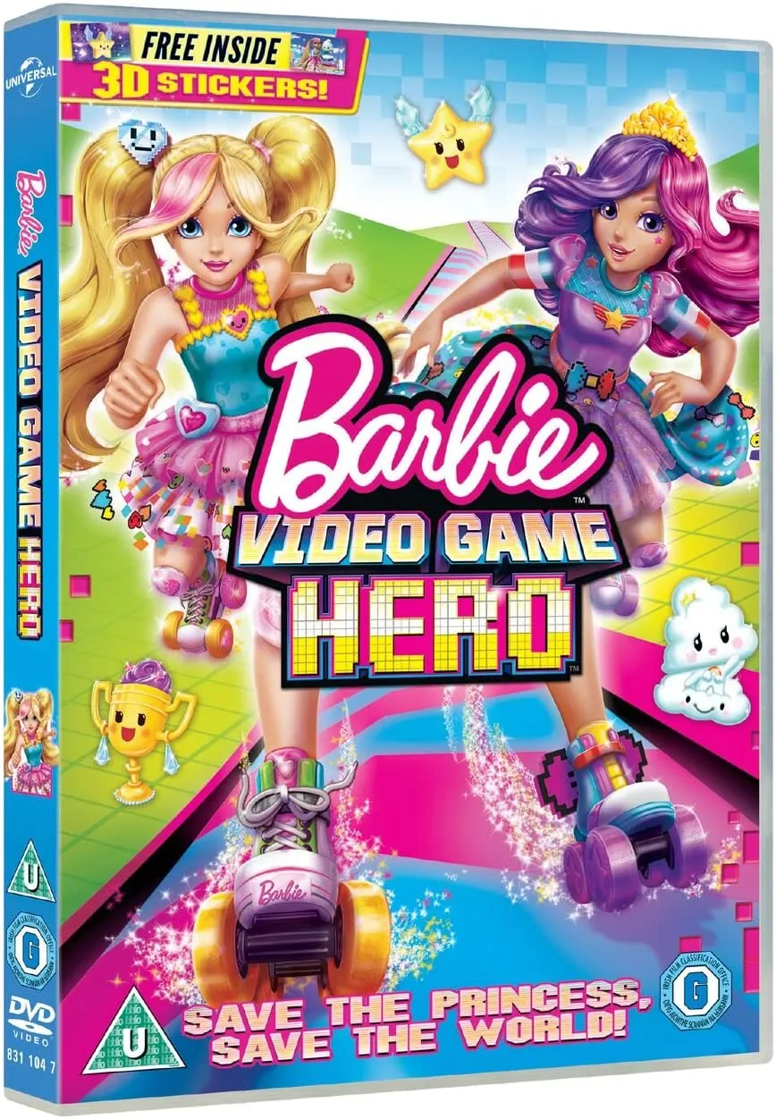 Barbie Toys Barbie Video Game Hero (includes free stickers) [2017]