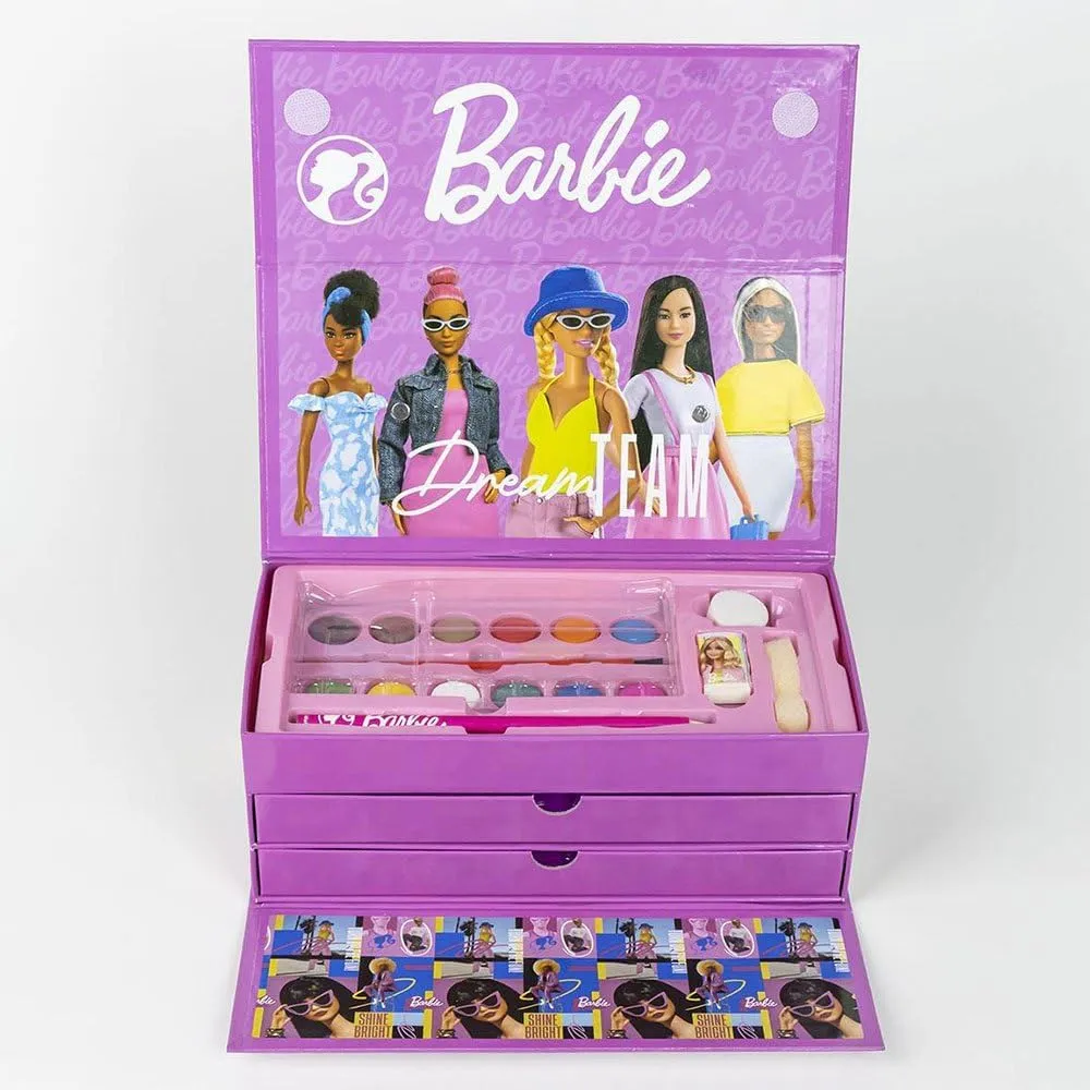 Barbie Toys Cerd - Barbie Dreamland Stationery Set - Pink (26 x 10 x 13 cm)