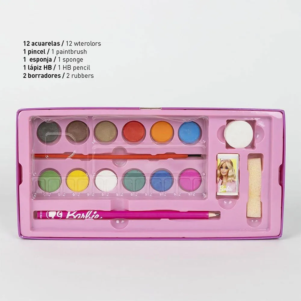 Barbie Toys Cerd - Barbie Dreamland Stationery Set - Pink (26 x 10 x 13 cm)