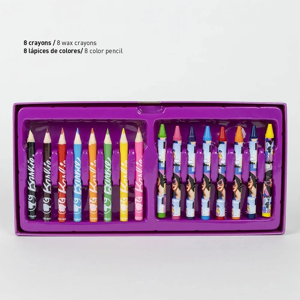 Barbie Toys Cerd - Barbie Dreamland Stationery Set - Pink (26 x 10 x 13 cm)