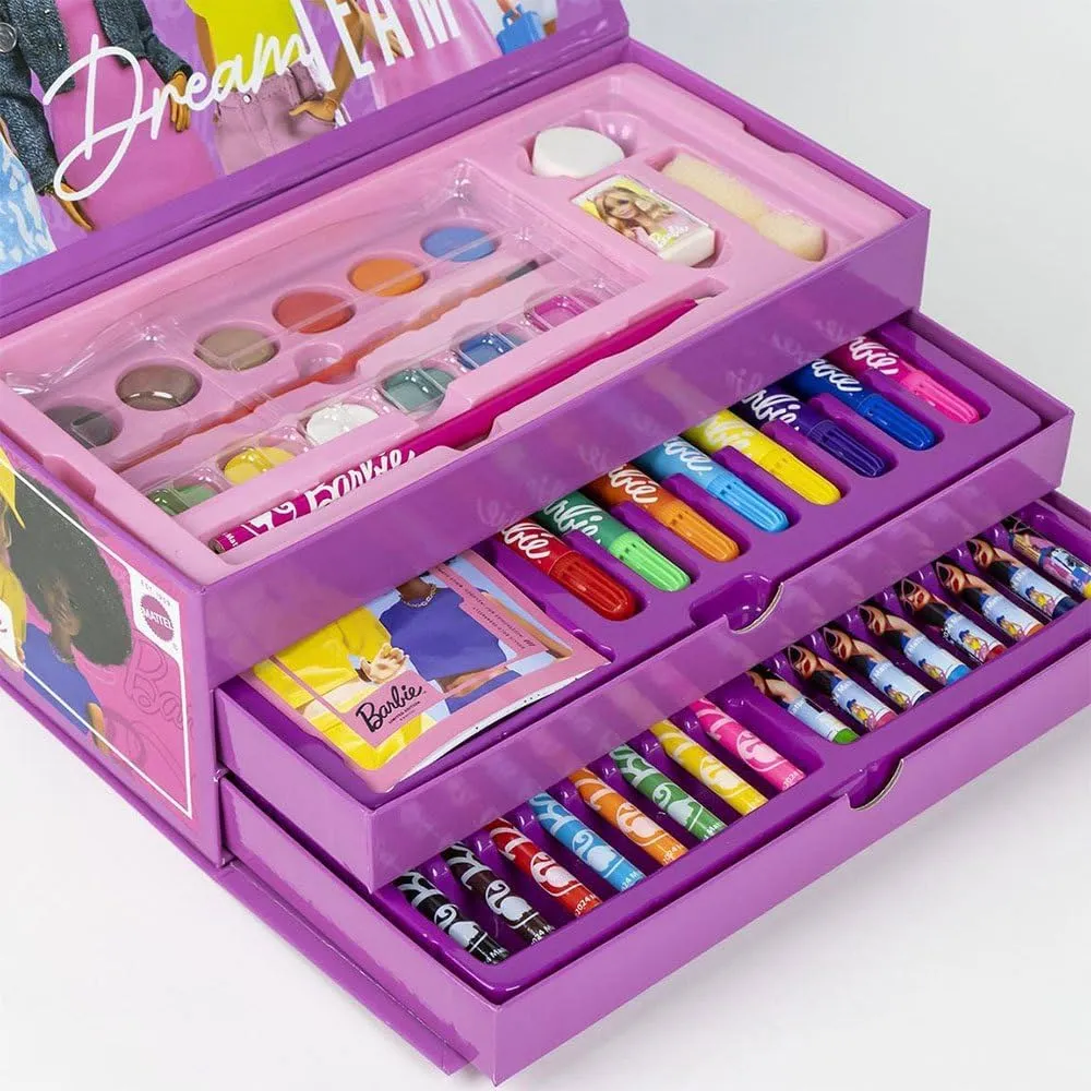 Barbie Toys Cerd - Barbie Dreamland Stationery Set - Pink (26 x 10 x 13 cm)