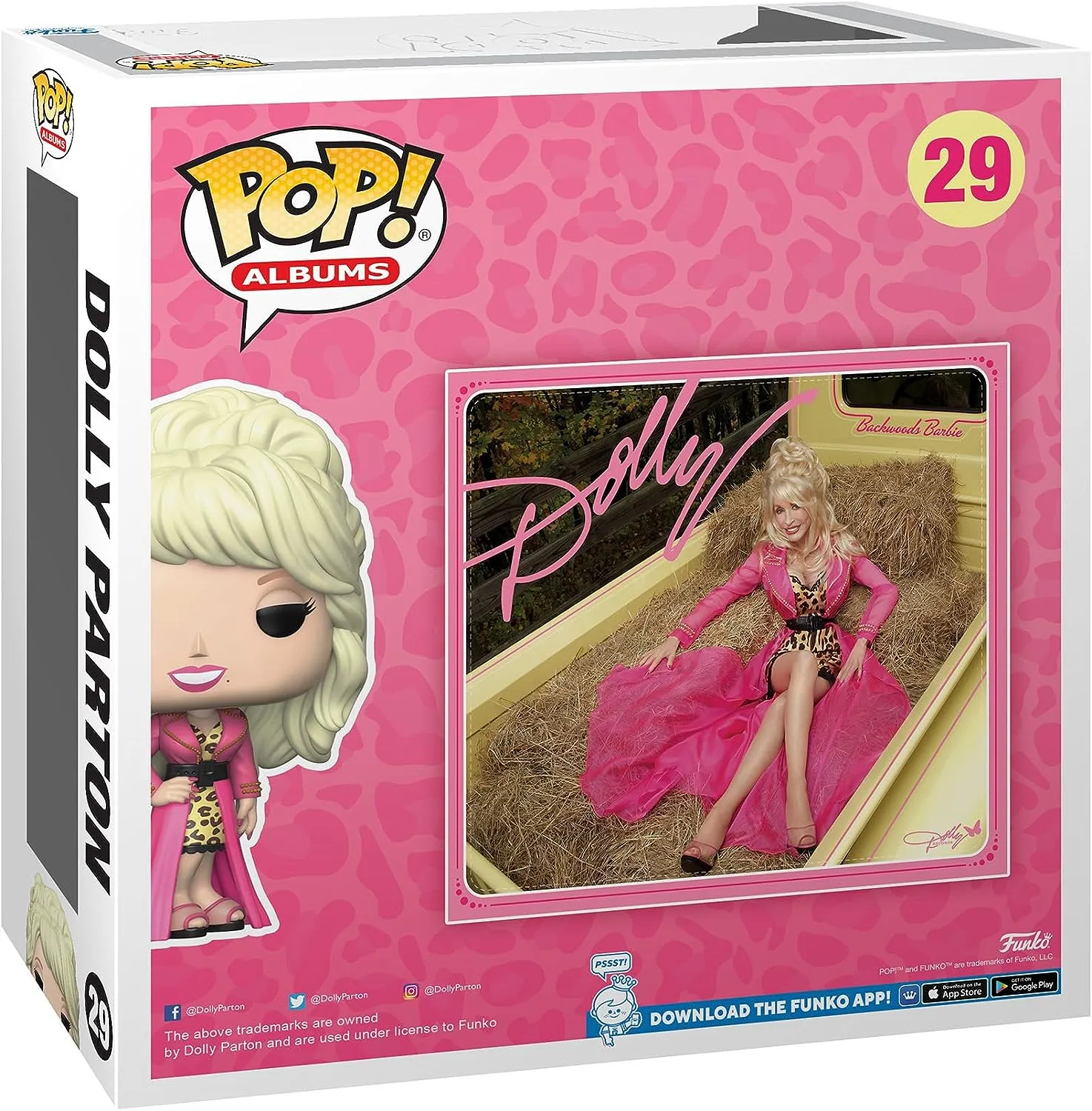 Barbie Toys Funko POP! Albums: Dolly Parton - Backwoods Barbie - Collectable Vinyl Figure