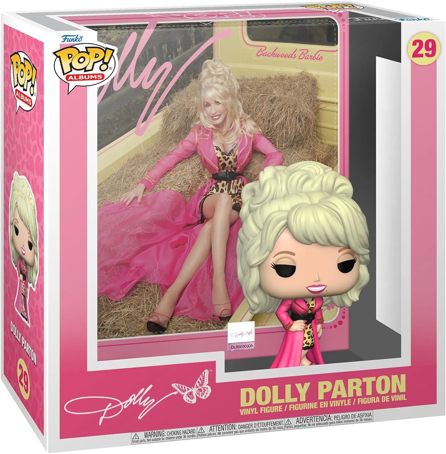 Barbie Toys Funko POP! Albums: Dolly Parton - Backwoods Barbie - Collectable Vinyl Figure