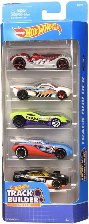 Barbie Toys Hot Wheels Hot wheels 101001806 Pack 5 Coches, Modelo Aleatorio