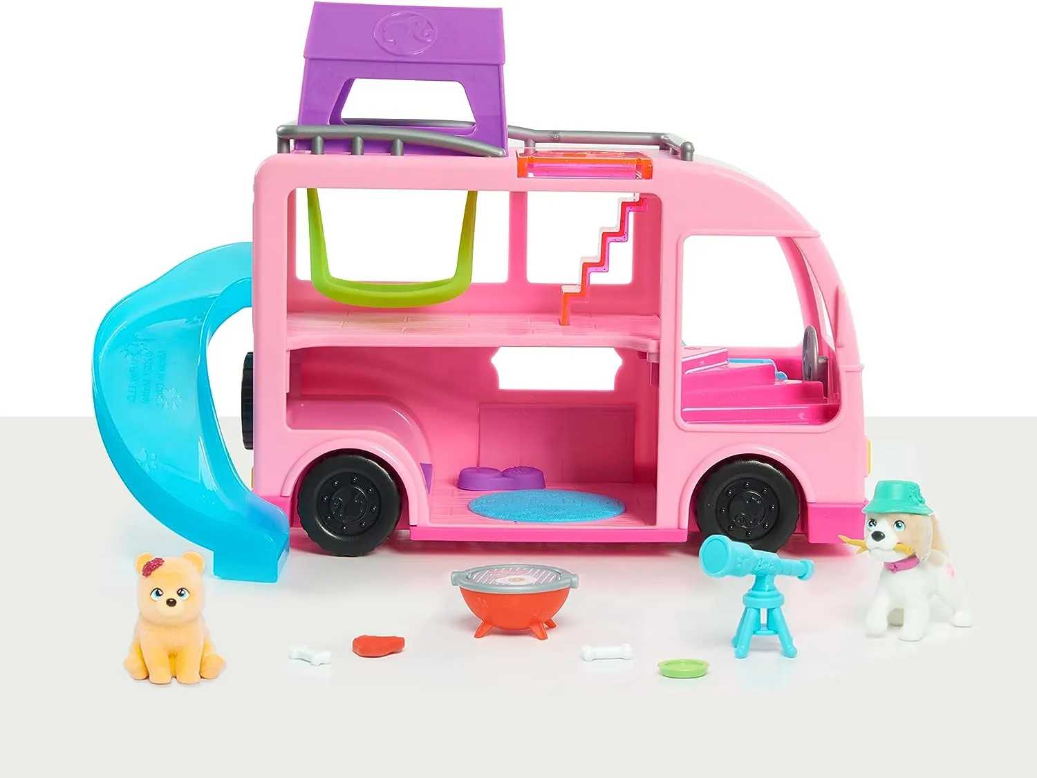 Barbie Toys JP Barbie 63717 Barbie Camper Playset, Multi-Color