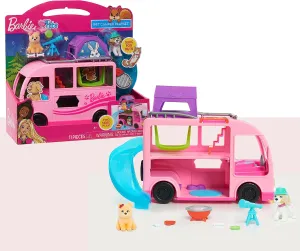 Barbie Toys JP Barbie 63717 Barbie Camper Playset, Multi-Color