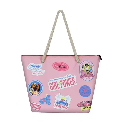 Barbie Toys Karactermania Barbie Malibu-Soleil Beach Bag Tote (07045)