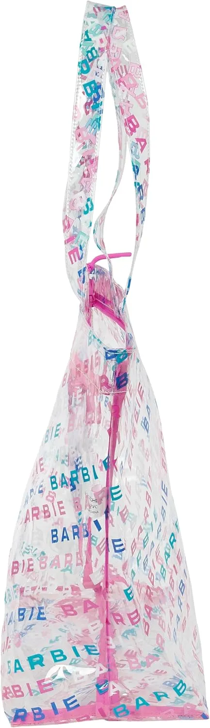 Barbie Toys Safta Barbie Logomania Shopping Bag, Women's Tote Bag, Comfortable and Stylish (M445-612446445)