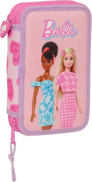 Barbie Toys Safta Barbie Love Pencil Case with Colours (M854)