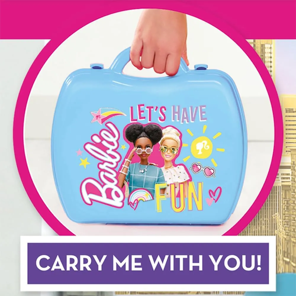 Barbie Toys Sinco Creations Barbie City Break Adventure Playset Travel Case (Barbie City Break Adventure Playset)