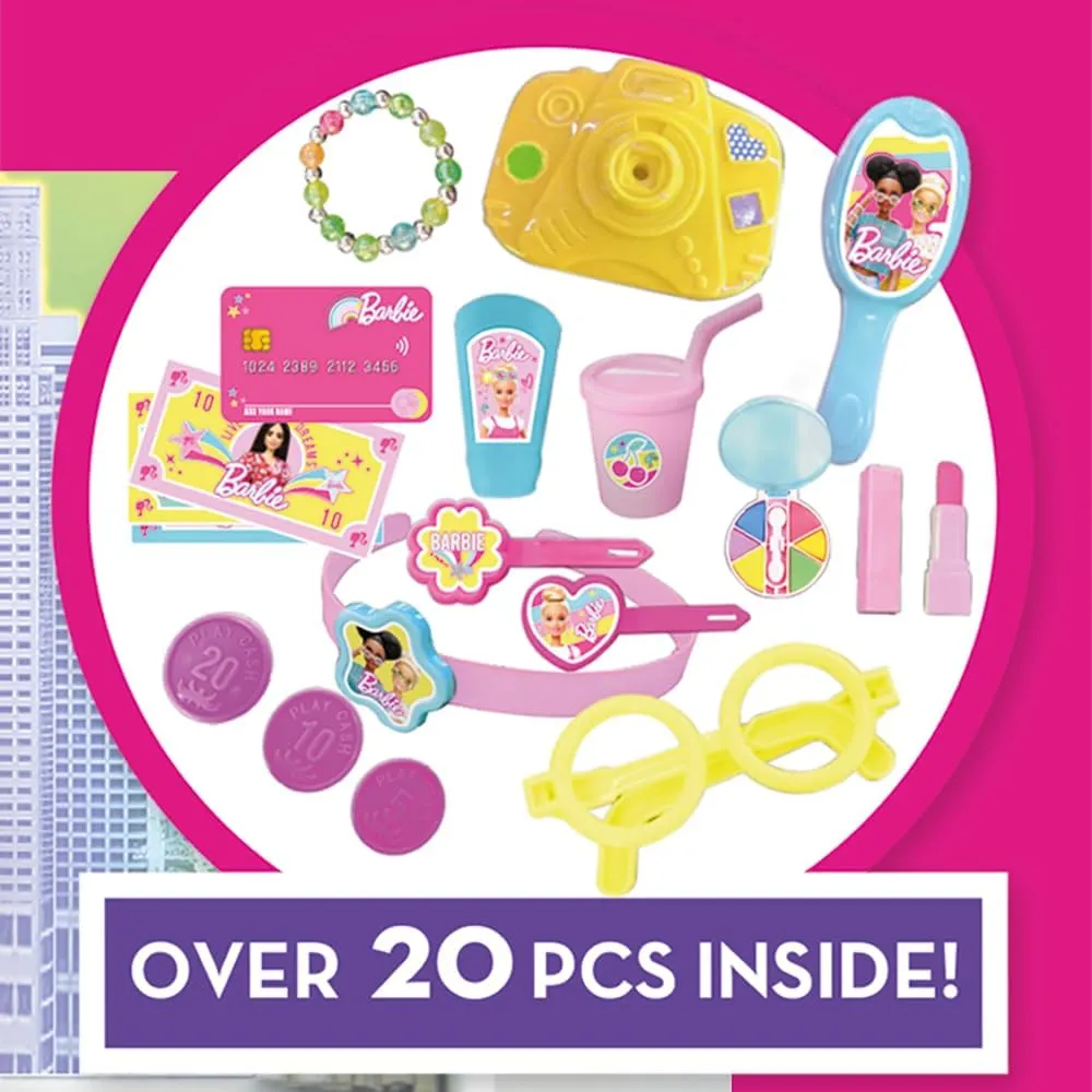 Barbie Toys Sinco Creations Barbie City Break Adventure Playset Travel Case (Barbie City Break Adventure Playset)