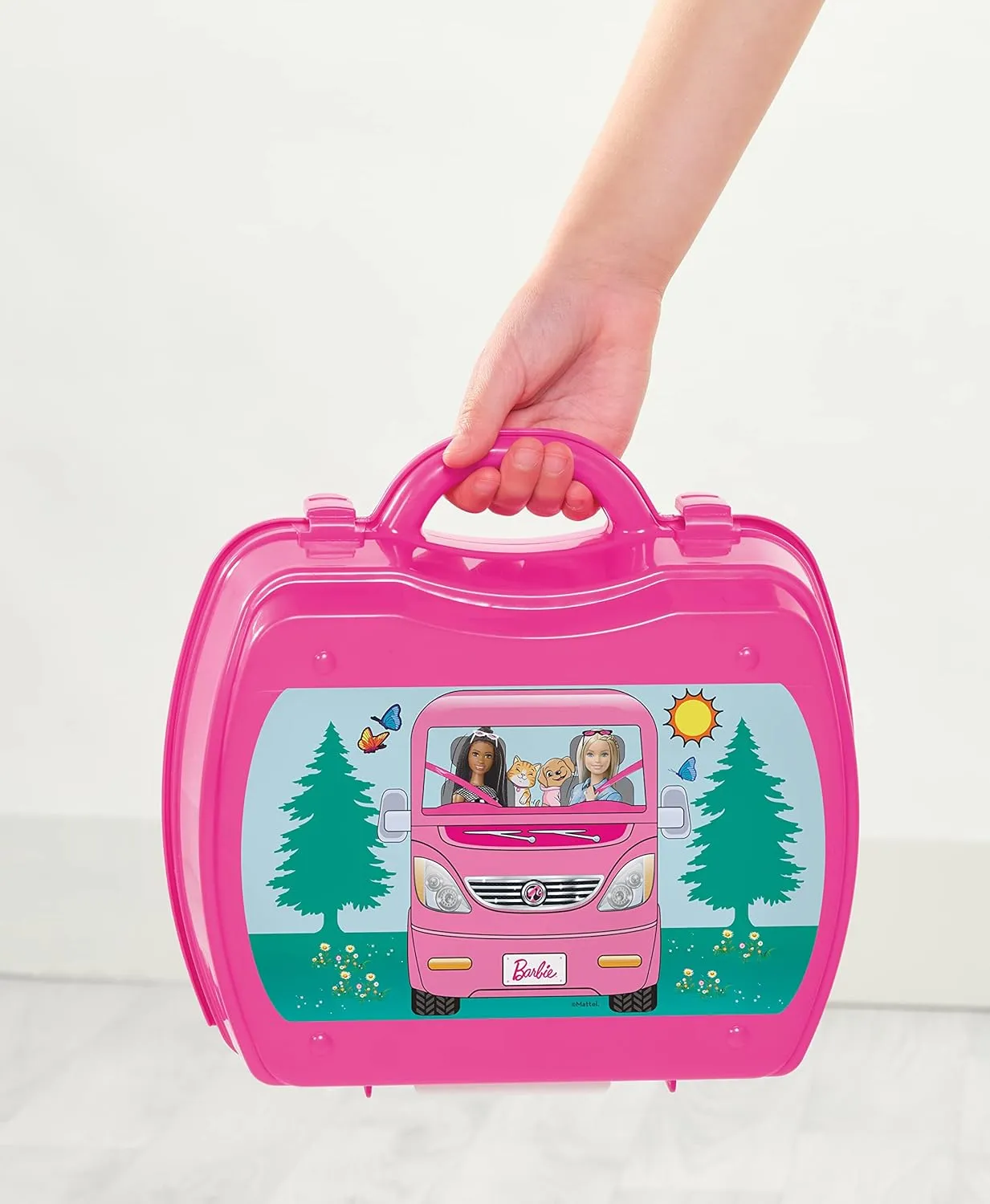 Barbie Toys Sinco Creations Barbie Glamping & BBQ Playset Travel Case (BRB202127)