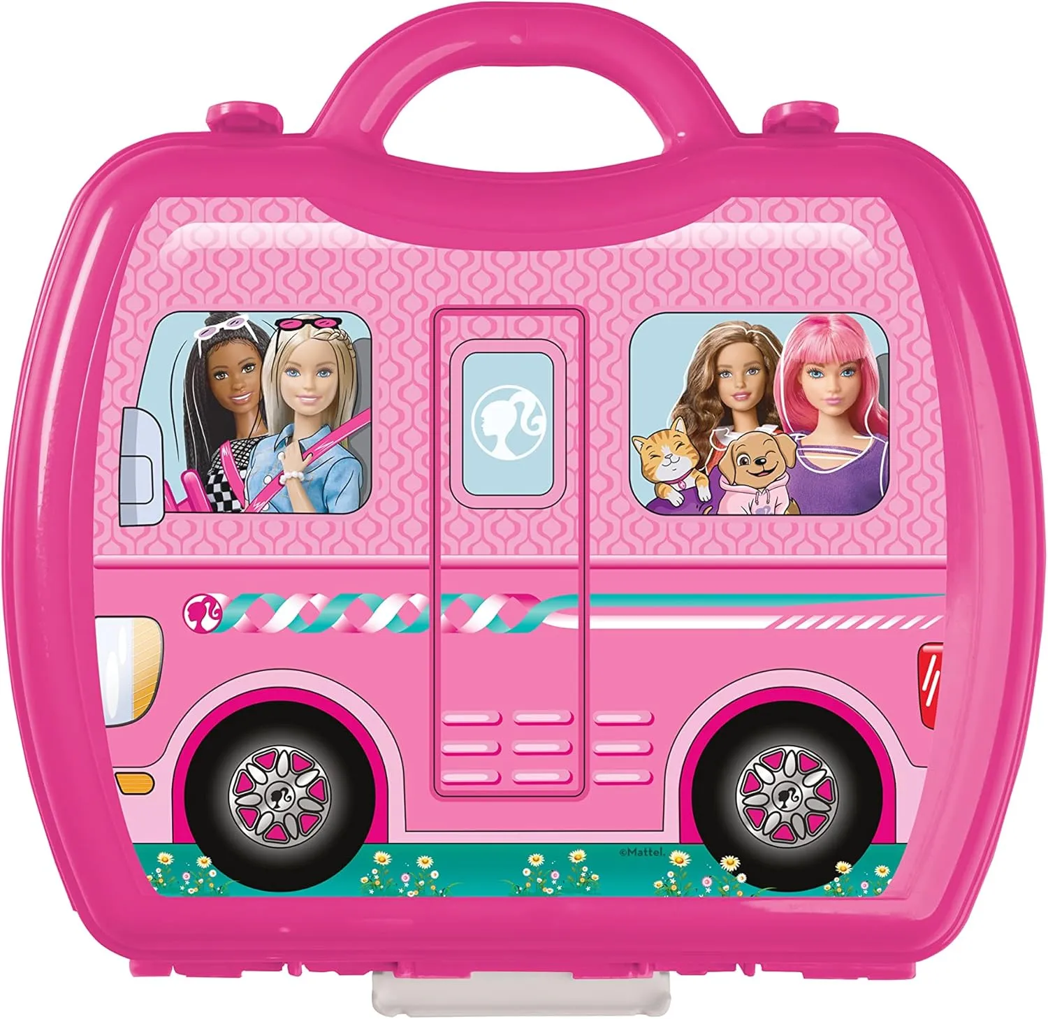 Barbie Toys Sinco Creations Barbie Glamping & BBQ Playset Travel Case (BRB202127)