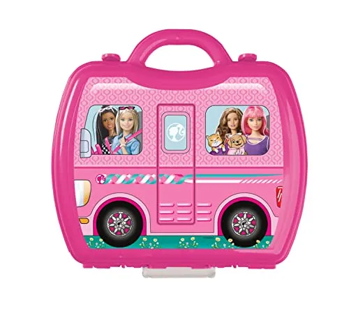Barbie Toys Sinco Creations Barbie Glamping & BBQ Playset Travel Case (BRB202127)
