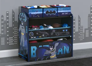 Batman 6 Bin Design and Store Toy Organizer Babykids_Delta Children_Toy Storage & Bookshelves