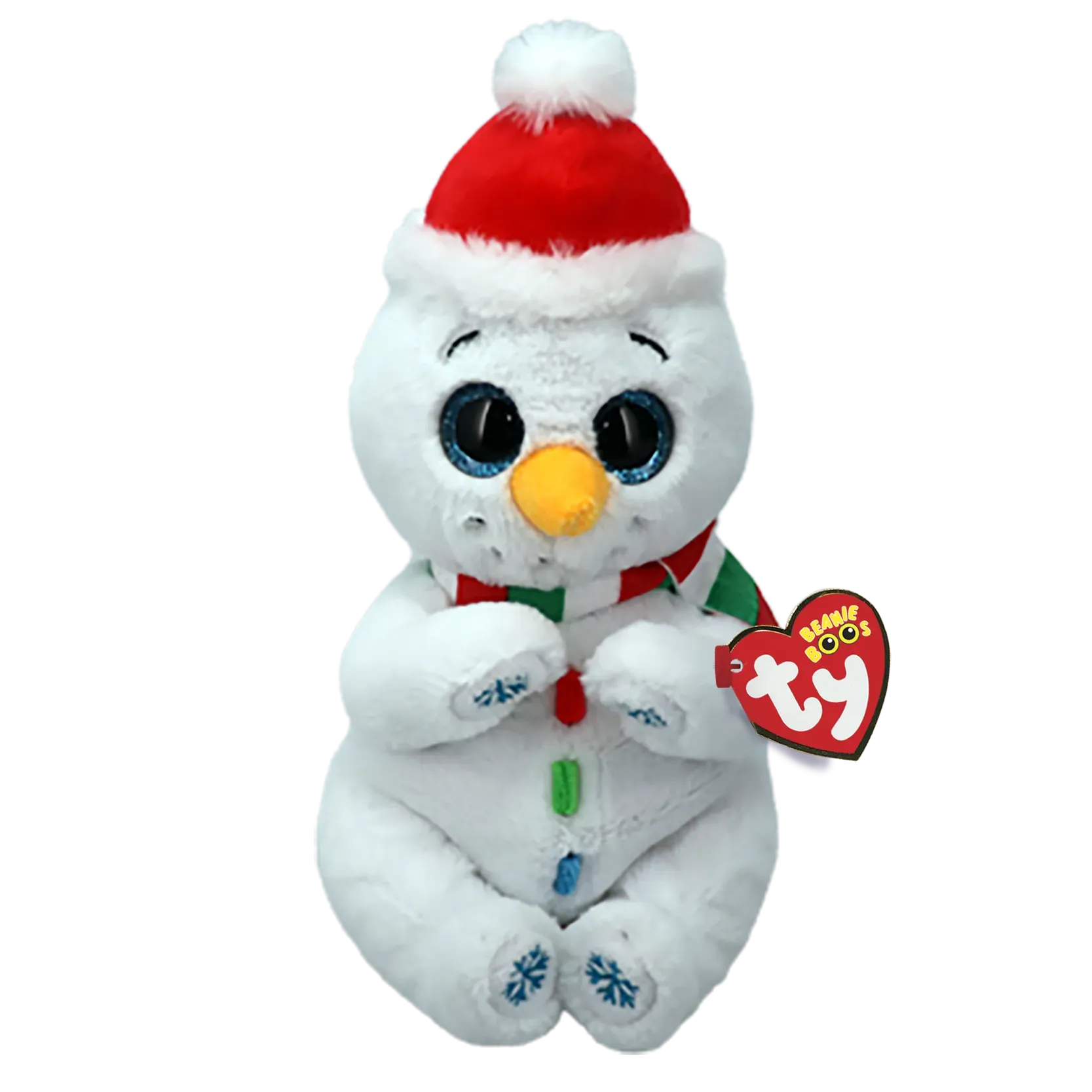 Beanie Boos Toys Ty Beanie Bellies | Brrrnard the Snowman | Regular