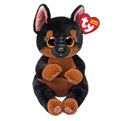 Beanie Boos Toys Ty Beanie Bellies | Fritz the Black & Tan Dog | Regular