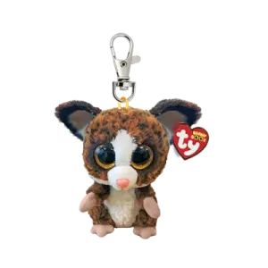 Beanie Boos Toys TY Beanie Boos | Binky the Bush Baby Brown | Clip