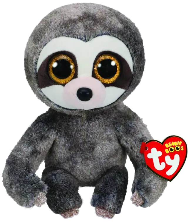 Beanie Boos Toys TY Beanie Boos | Dangler the Grey Sloth | Medium