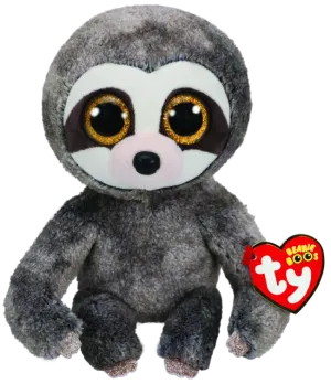 Beanie Boos Toys TY Beanie Boos | Dangler the Grey Sloth | Medium