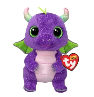 Beanie Boos Toys Ty Beanie Boos | Daphne the Purple Dinosaur | Regular