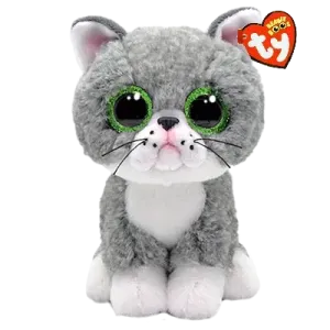 Beanie Boos Toys TY Beanie Boos | Fergus the Grey Cat | Regular