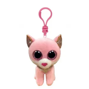 Beanie Boos Toys TY Beanie Boos | Fiona the Pink Cat | Clip