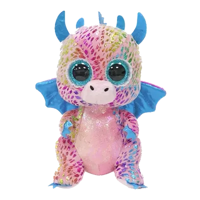 Beanie Boos Toys Ty Beanie Boos | Flint the Purple Dragon | Regular