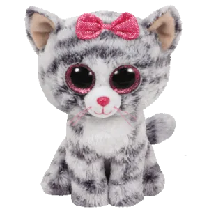 Beanie Boos Toys TY Beanie Boos | Kiki the Grey Cat | Regular