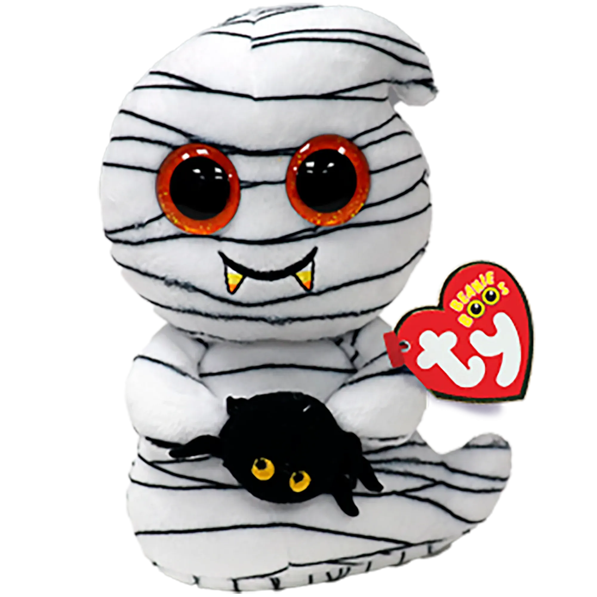 Beanie Boos Toys Ty Beanie Boos | Ooooky the Ghost With Spider | Regular