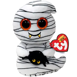 Beanie Boos Toys Ty Beanie Boos | Ooooky the Ghost With Spider | Regular