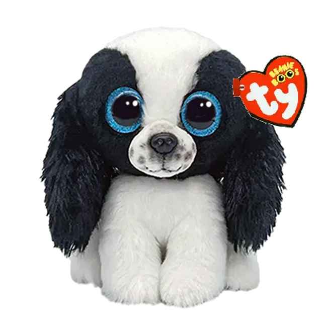 Beanie Boos Toys TY Beanie Boos | Sissy the Black & White Dog | Regular