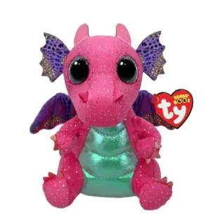 Beanie Boos Toys Ty Beanie Boos | Spitfire the Pink Dragon | Regular