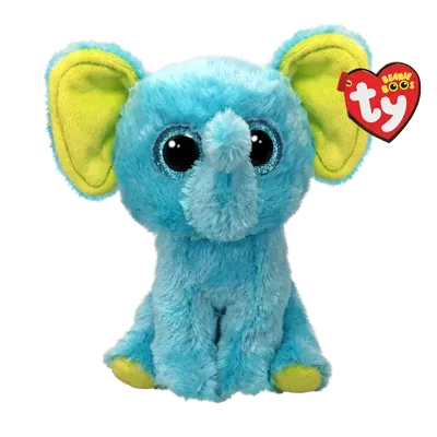 Beanie Boos Toys Ty Beanie Boos | Trunkles the Blue Elephant | Regular