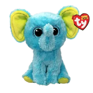 Beanie Boos Toys Ty Beanie Boos | Trunkles the Blue Elephant | Regular