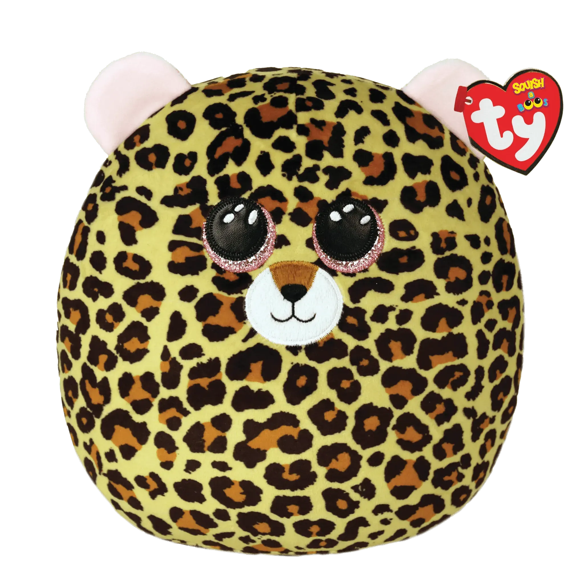Beanie Boos Toys TY Squishy Beanies | Livvie the Leopard | Medium