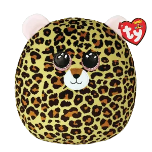 Beanie Boos Toys TY Squishy Beanies | Livvie the Leopard | Medium