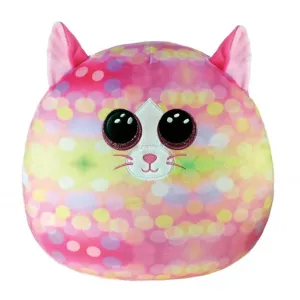 Beanie Boos Toys TY Squishy Beanies | Sonny the Pink Cat | Large
