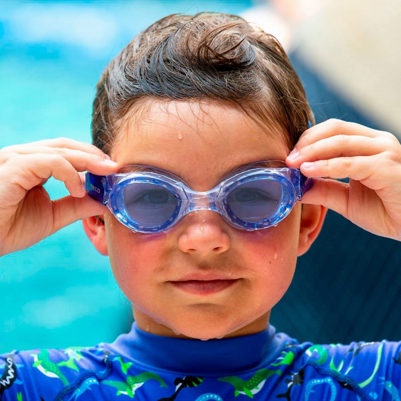 BECO Blue Swimming Goggles VIGO 8 
