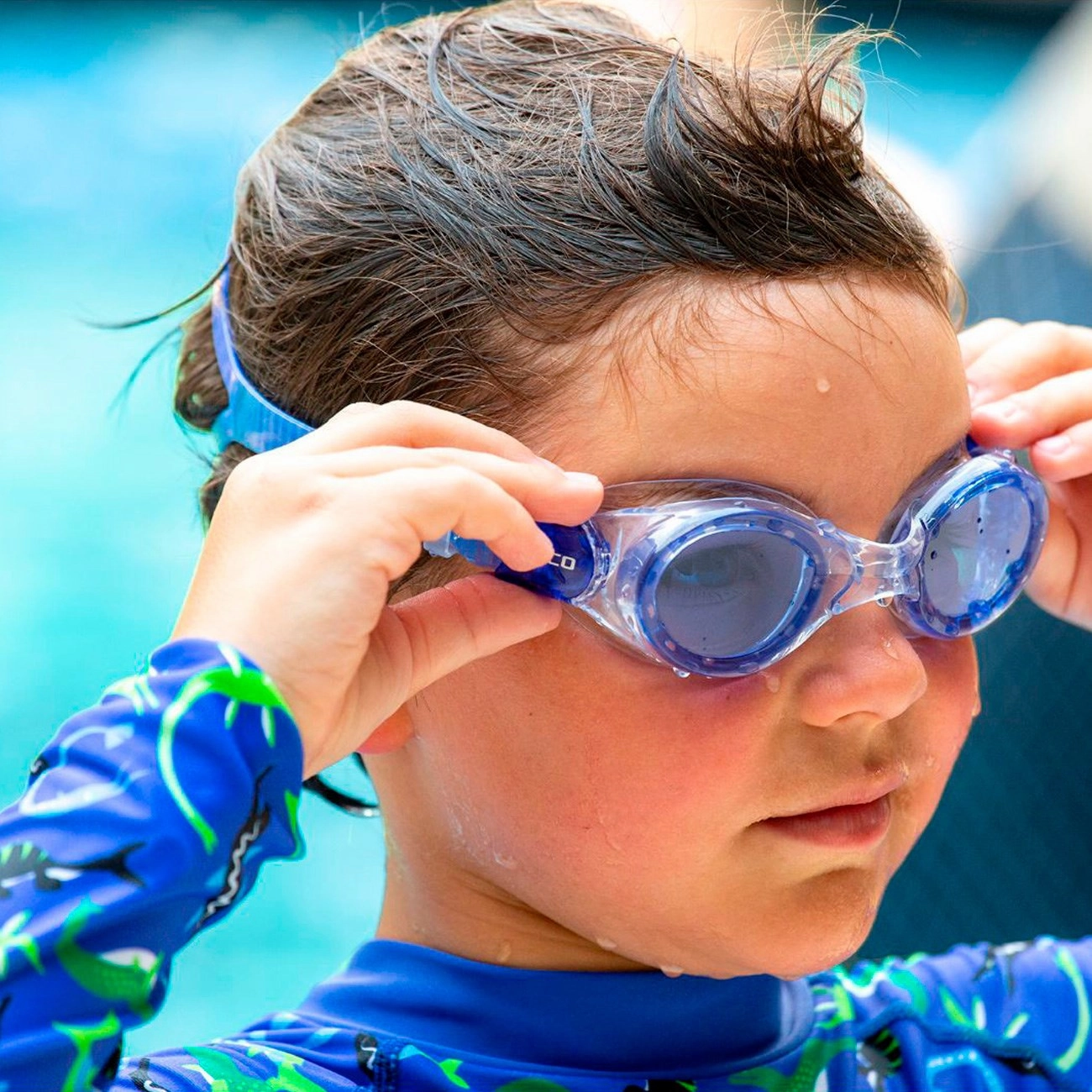 BECO Blue Swimming Goggles VIGO 8 
