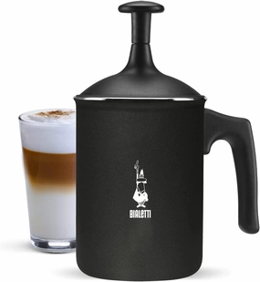 Bialetti Milk Frother Tuttocrema 6 Cups - Black
