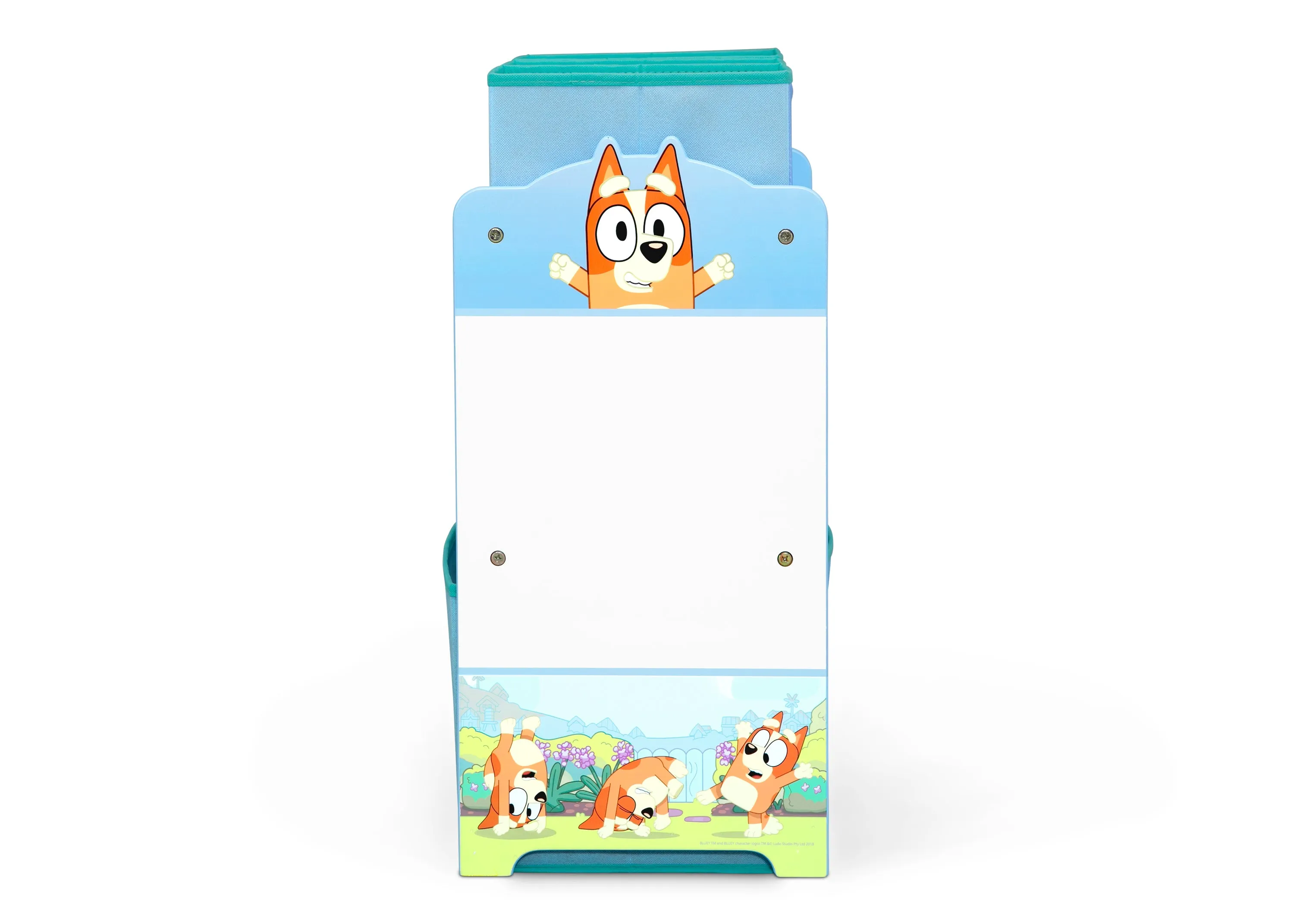 Bluey Design & Store 6 Bin Toy Storage Organizer Babykids_Delta Children_Toy Storage & Bookshelves