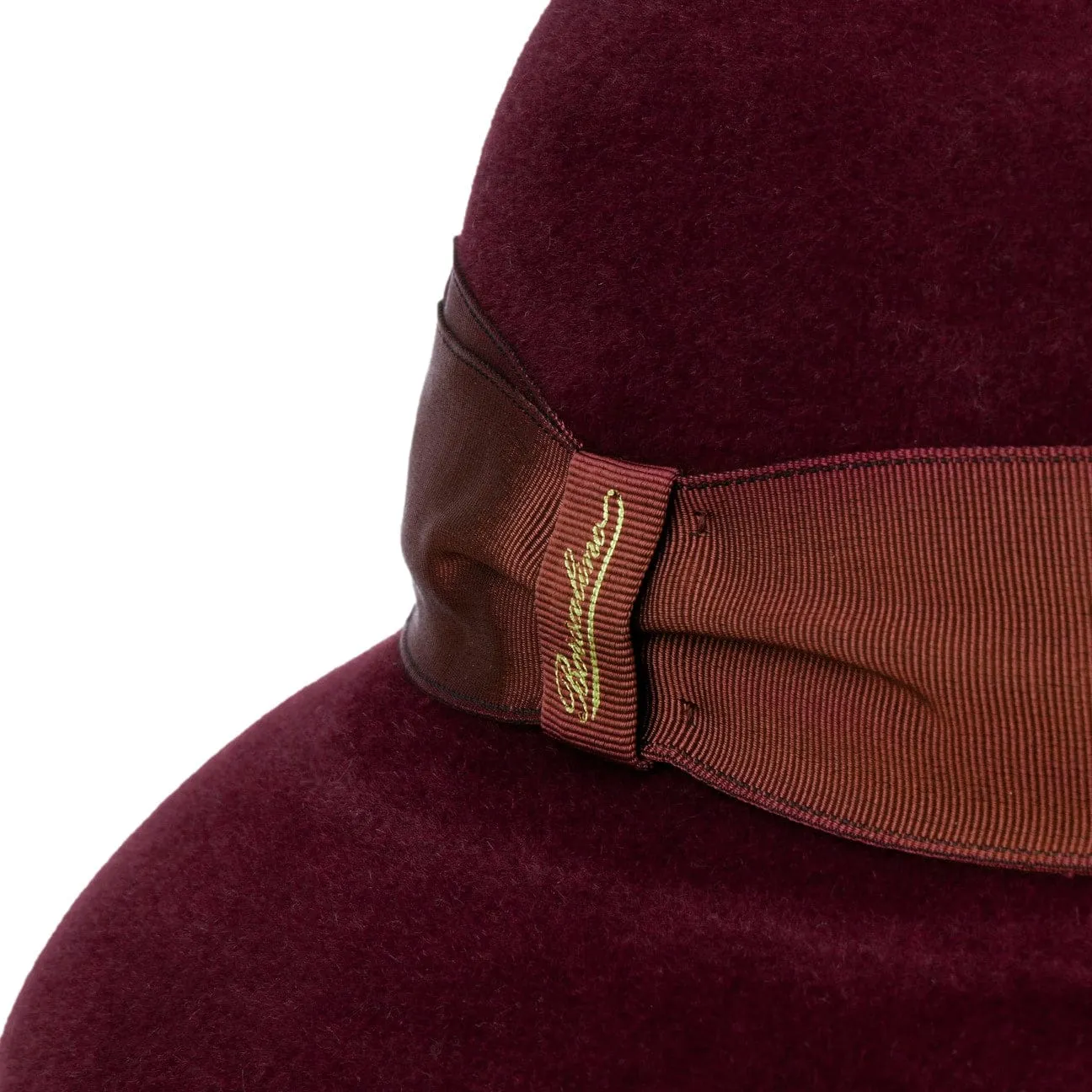 Borsalino Hats Audrey Velour Fur Felt Hat by Borsalino