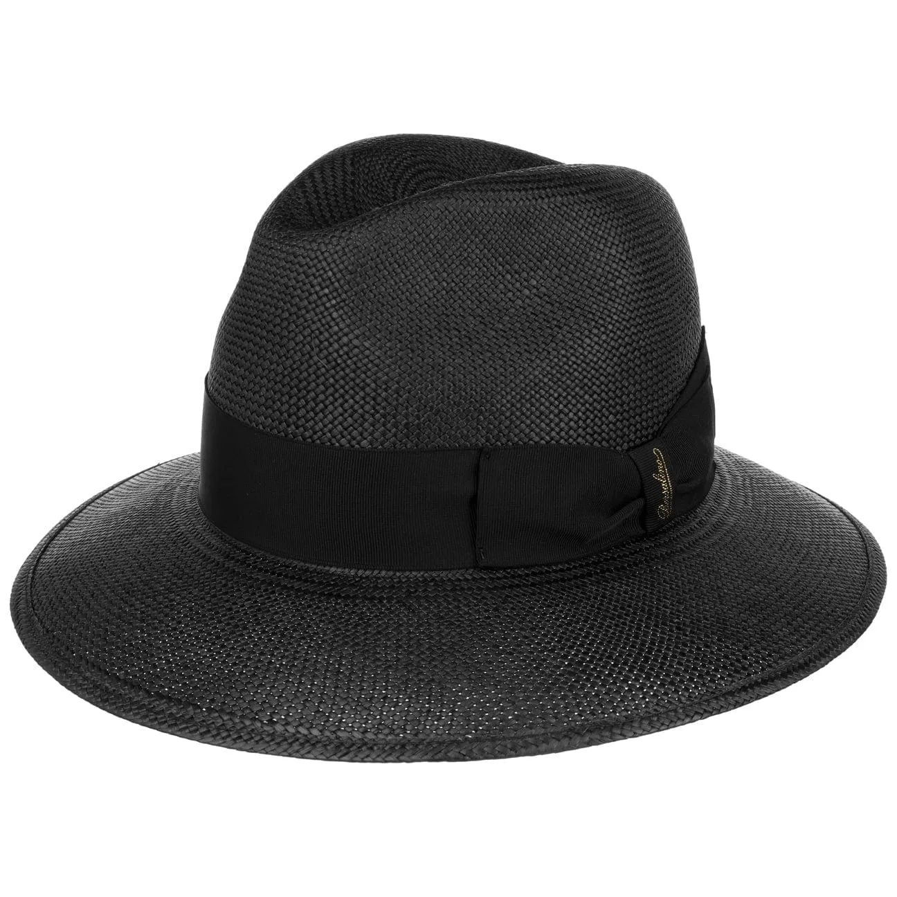 Borsalino Hats Big Brim Fedora Straw Hat by Borsalino
