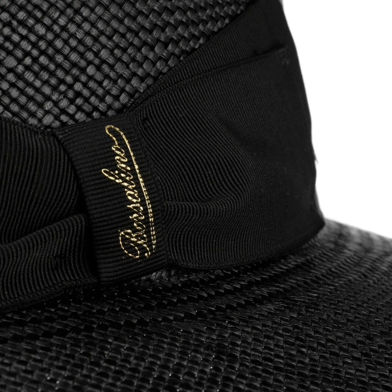 Borsalino Hats Big Brim Fedora Straw Hat by Borsalino
