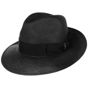 Borsalino Hats Big Brim Fedora Straw Hat by Borsalino