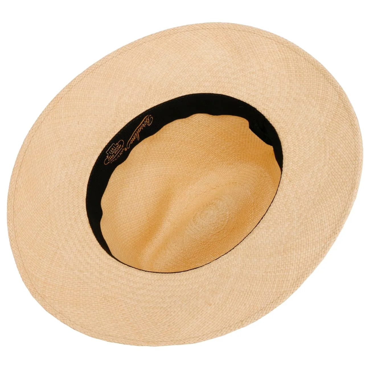 Borsalino Hats Big Brim Fedora Straw Hat by Borsalino